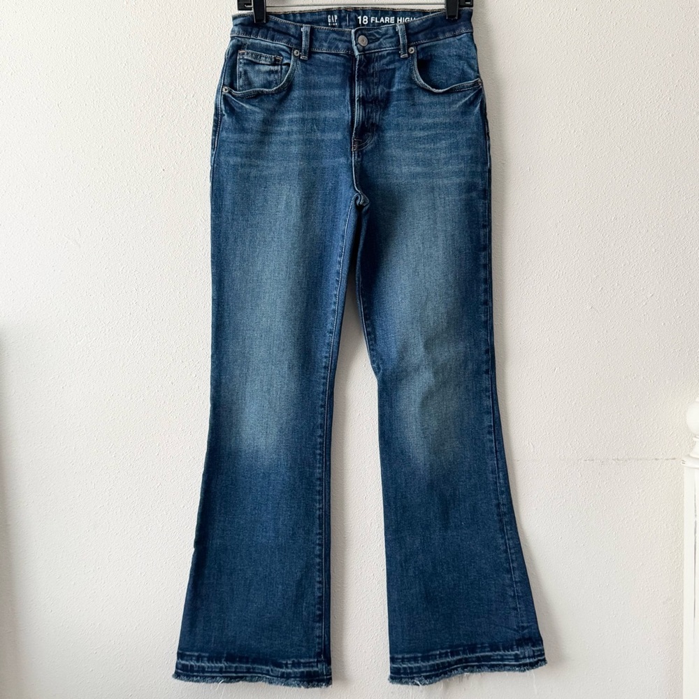 Gap girls Flare high rise Jeans
